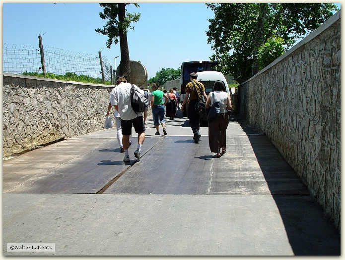North entrance to the DMZ, Panmunjom, DPRK