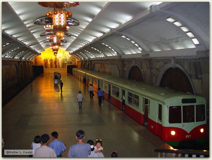 Metro, Pyongyang, DPRK